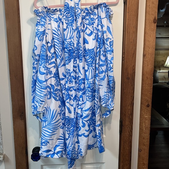 LP Jamielynn off the shoulder lined dress NWT size large - Picture 6 of 6